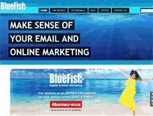 Tablet Screenshot of bluefish-emarketing.com